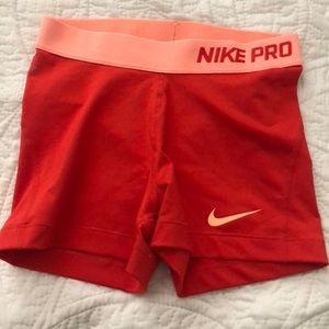 Nike pro shorts